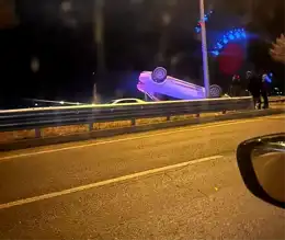 Batman'da Yağışlı Havada Takla Atan Araç: 1 Yaralı