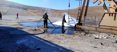 Batman'daki Petrol Kuyusu Yangını Söndürüldü