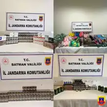 Hasankeyf'te Kaçakçılık Baskını: 9 Gözaltı